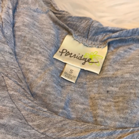 Anthropologie gray/print tee S - Picture 5 of 5